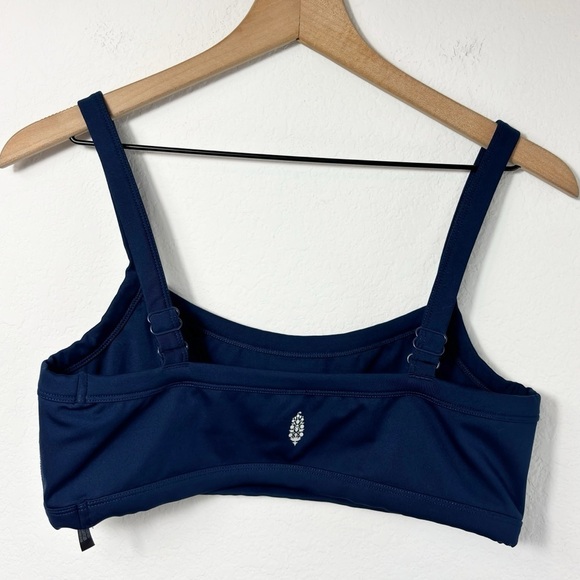 FREE PEOPLE MOVEMENT BLUE ADJUSTABLE STRAP BRA WOMEN SIZE LARGE - Picture 5 of 5